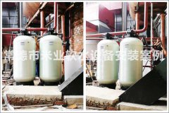 生產用水處理：常德市米業有限公司生產用20噸大型軟化水設備
